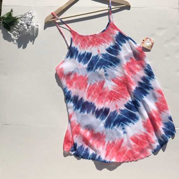 ❄️4/$18 OP  Tie Dye Swim Coverup - Picture 2 of 8